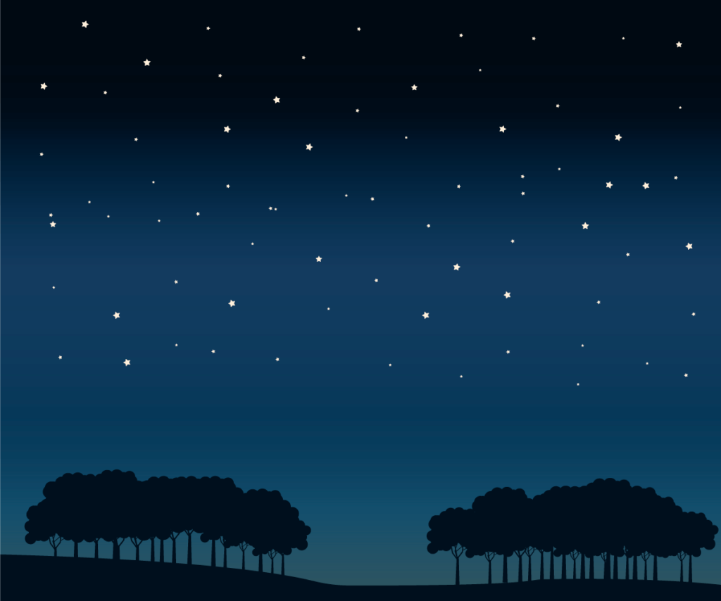 밤하늘 일러스트 무료 다운로드 Ai, Png (2023년) - 리틀딥